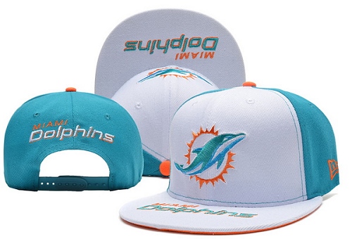 NFL Miami Dolphins Logo Stitched Snapback Hats 014